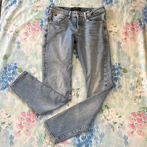 Scotch & Soda Amsterdam Blauw Ralston Washed Jeans 29x32